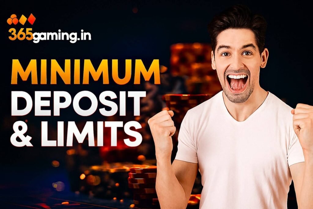 365gaming.in minimum deposit and betting limits