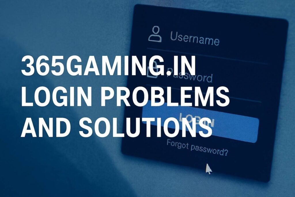 365gaming.in Login overview