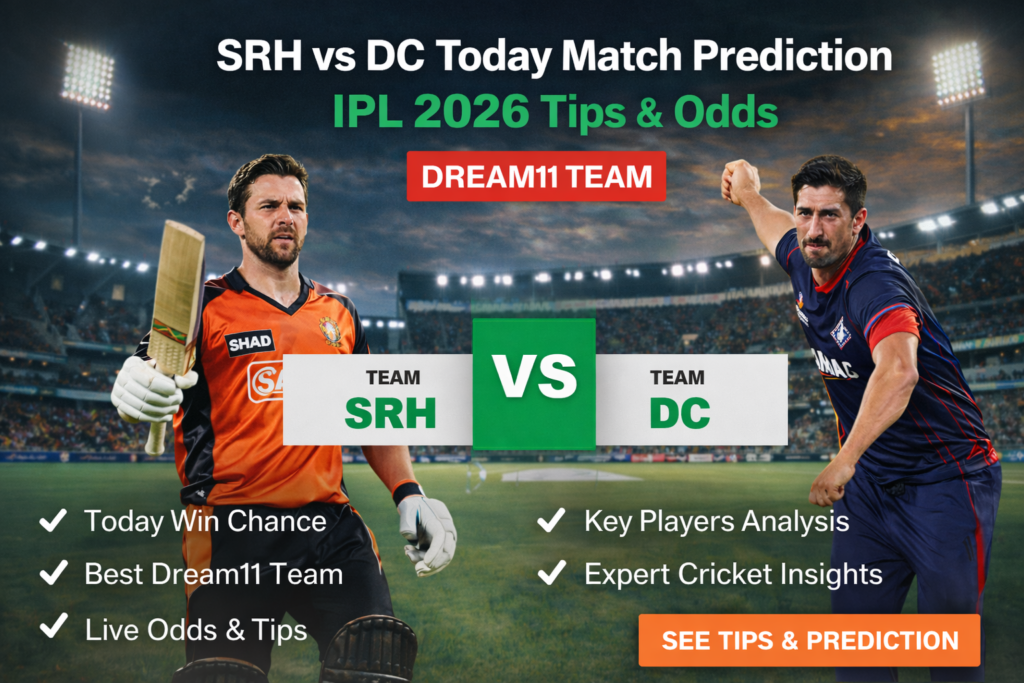 Today Match Prediction ipl match 2026