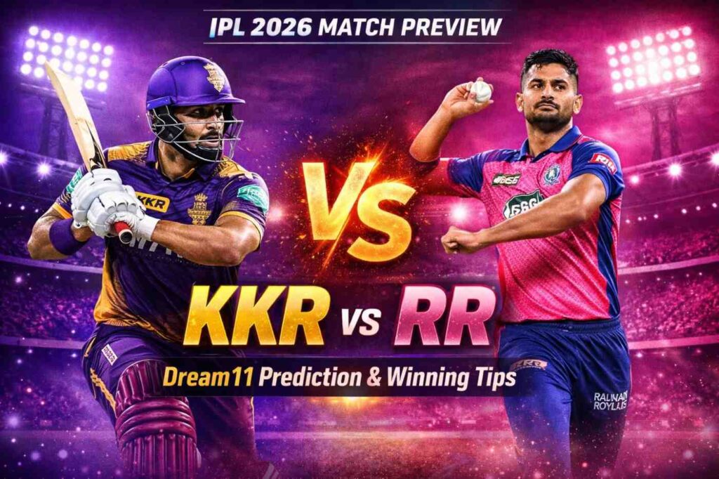KKR vs RR Dream11 ipl betting match
